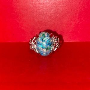Turquoise ring silver